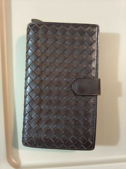 อื่นๆ หนังแท้ ไม่ระบุ น้ำตาล กระเป๋าสตางค์ Bottega Veneta แท้