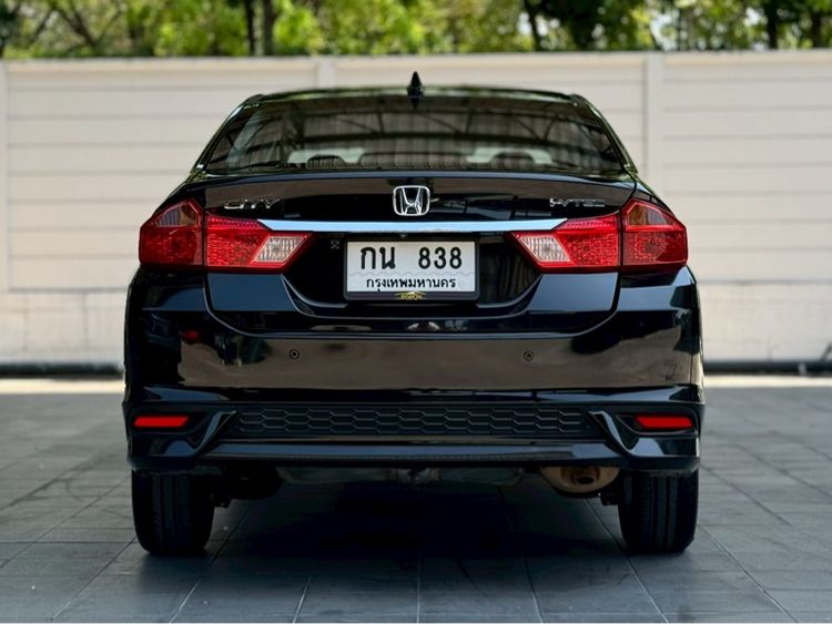 Honda City 2018 1.5 Sv i-VTEC Sedan เบนซิน ไม่ติดแก๊ส เกียร์อัตโนมัติ ดำ รูปที่ 4