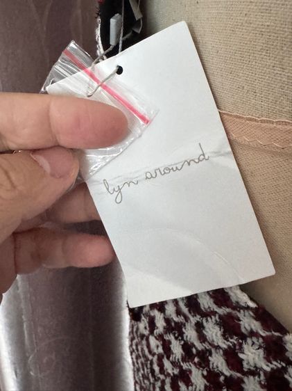 Lyn Around Jumpsuit L ลายสก๊อต รูปที่ 8