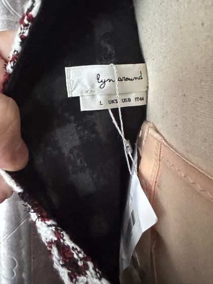 Lyn Around Jumpsuit L ลายสก๊อต รูปที่ 6