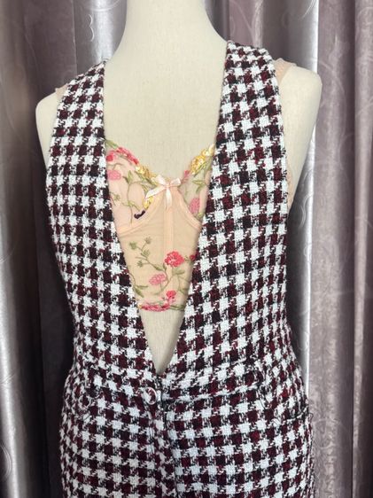 Lyn Around Jumpsuit L ลายสก๊อต รูปที่ 2