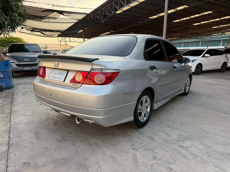Honda City 2007 1.5 ZX V VTEC Sedan เบนซิน ไม่ติดแก๊ส เกียร์อัตโนมัติ เทา รูปที่ 4