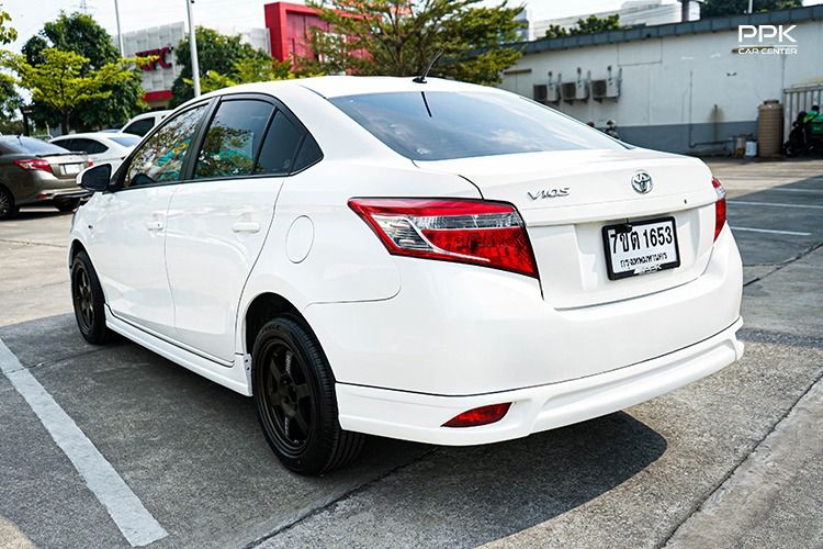 Toyota Vios 2014 1.5 J Sedan เบนซิน ไม่ติดแก๊ส เกียร์อัตโนมัติ ขาว รูปที่ 4