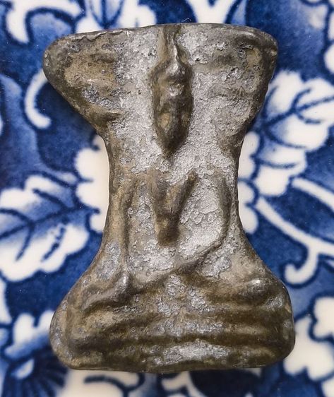 พระรูปหล่อพิมพ์มเหศวรเนื้อชินตะกั่วเก่าค่ะ รูปที่ 4