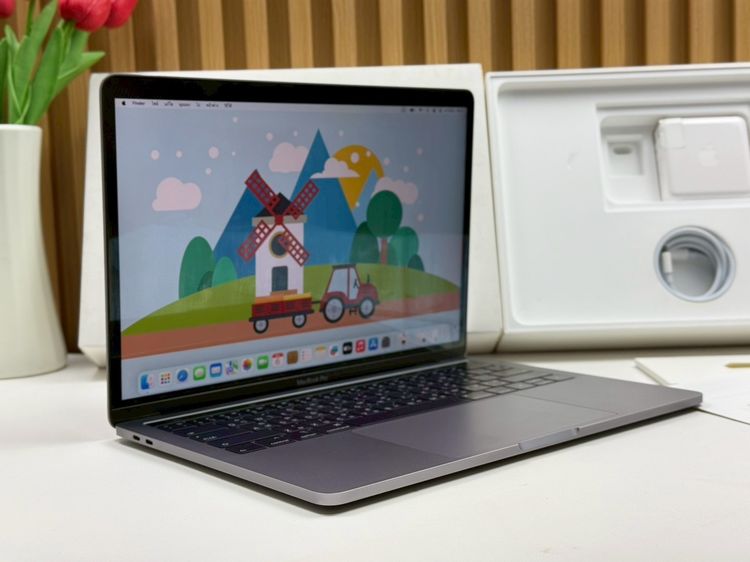 MacBook Pro (13.3-inch,2019 Two Thunderbolt 3 ports) Ram8GB SSD128GB SpaceGray  รูปที่ 4