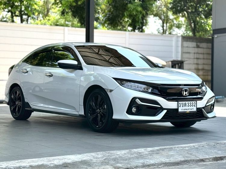Honda Civic 2021 1.5 Turbo RS Sedan เบนซิน ไม่ติดแก๊ส เกียร์อัตโนมัติ ขาว รูปที่ 2