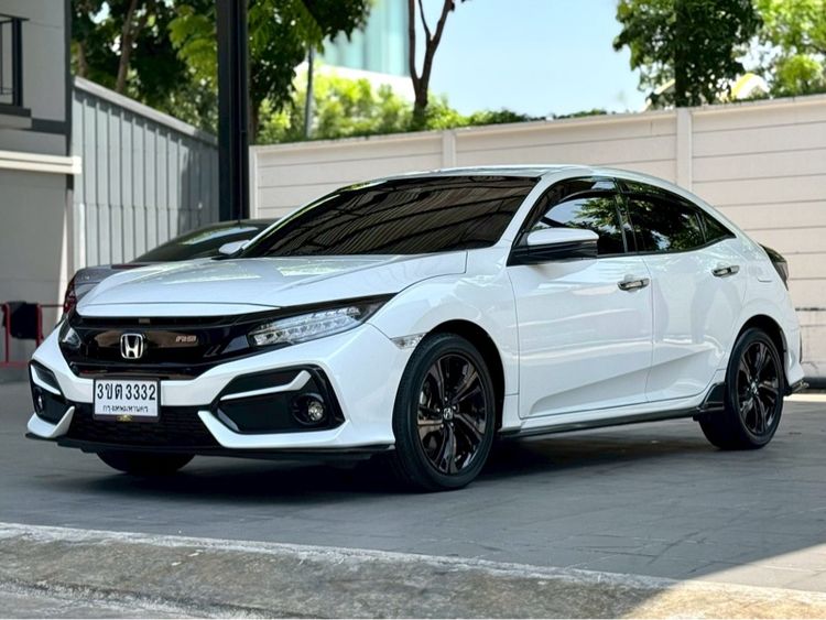 Honda Civic 2021 1.5 Turbo RS Sedan เบนซิน ไม่ติดแก๊ส เกียร์อัตโนมัติ ขาว รูปที่ 3