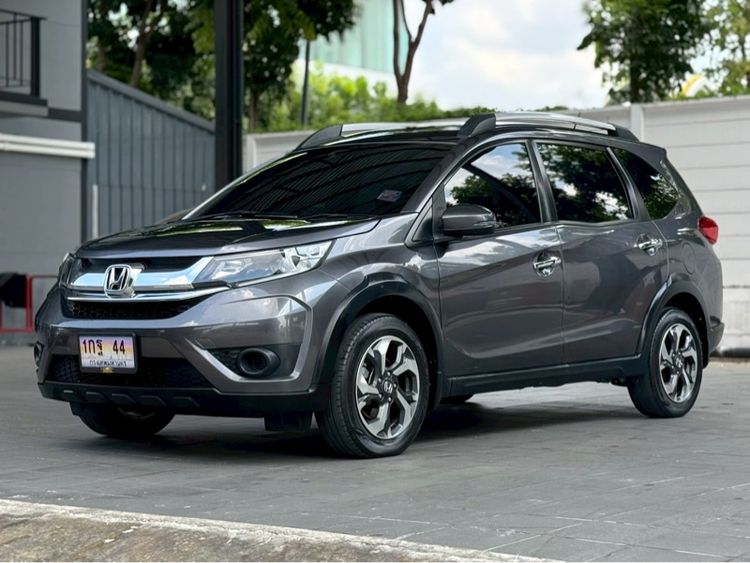 Honda BR-V 2016 1.5 V Utility-car เบนซิน ไม่ติดแก๊ส เกียร์อัตโนมัติ เทา รูปที่ 3