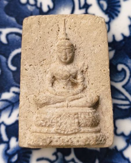 พระผงสมเด็จพอมพ์ใหญ่118ปีหลังตรายางค่ะ