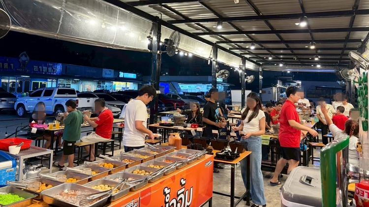 เซ้งด่วน ร้านบุฟเฟ่ต์ สาขากำนันแม้น ติดHomePro กัลปพฤกษ์ ใกล้เซเว่น จอดรถสะดวก รูปที่ 6