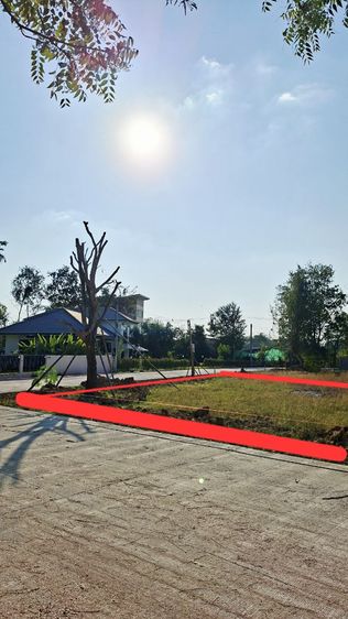 ใช่ ที่ดินสวย ใกล้ถนนตัดใหม่ต้นเปา-สันกำแพง เดินไปตลาด 2นาที รูปที่ 2