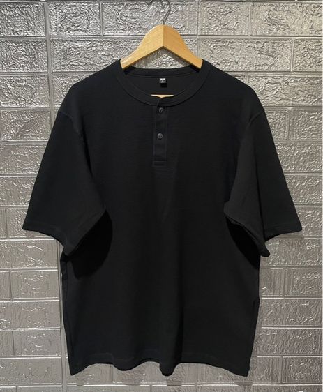 ดำ XL แขนสั้น เสื้อทีเชิ้ต อื่นๆ เสื้อ Uniqlo