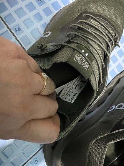 QC เขียวขี้ม้า มือ2 ยาว25cm ไซ39 ใส่ได้ รูปที่ 7