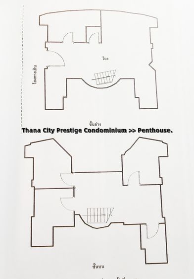 ขายคอนโด ชั้น Penthouse โครงการธนาซิตี้