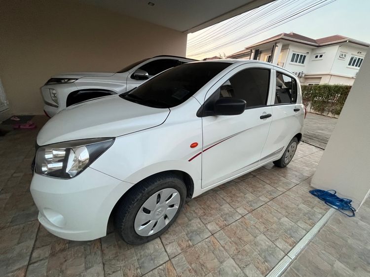 Suzuki Celerio 2020 1.0 GL Sedan เบนซิน ไม่ติดแก๊ส เกียร์อัตโนมัติ ขาว รูปที่ 3