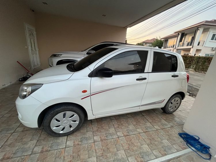 Suzuki Celerio 2020 1.0 GL Sedan เบนซิน ไม่ติดแก๊ส เกียร์อัตโนมัติ ขาว รูปที่ 4