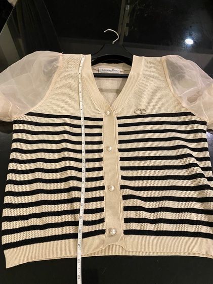 คริสเตียนดิออร์ (ติดจองค่ะ)เสื้อแขนสั้น สภาพใหม่เอี่ยม  รูปที่ 8