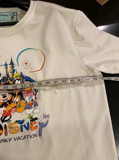 กุชชี่  (ติดจองค่ะ)งาน เอ็กซ์ กับวอลดิสนีย์เสื้อยืดแขนสั้น สภาพใหม่เอี่ยม เนื้อผ้าดีมาก รูปที่ 4