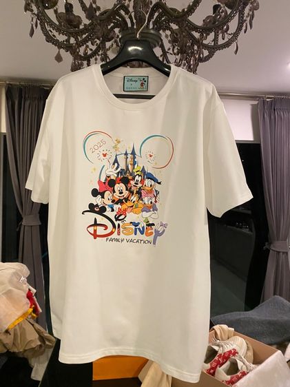 กุชชี่  (ติดจองค่ะ)งาน เอ็กซ์ กับวอลดิสนีย์เสื้อยืดแขนสั้น สภาพใหม่เอี่ยม เนื้อผ้าดีมาก รูปที่ 3