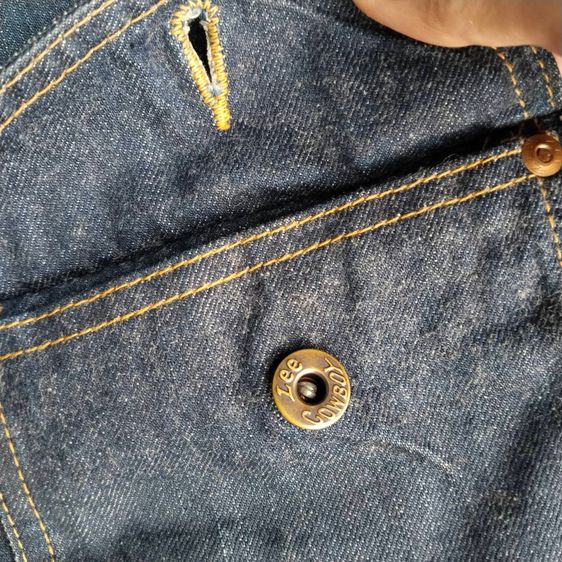 แจ็คเก็ตยีนส์ Lee Cowboy Jacket โมเดลคลาสสิก Type I รูปที่ 13