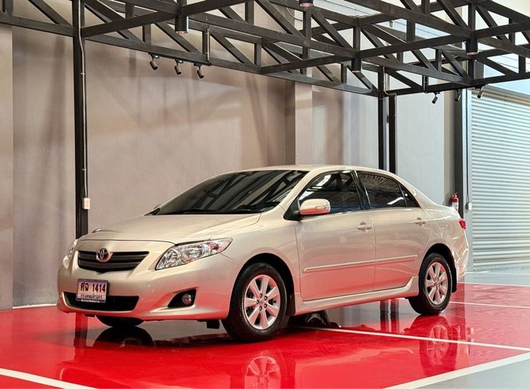 Toyota Altis 2010 1.6 E Sedan เบนซิน ไม่ติดแก๊ส เกียร์อัตโนมัติ บรอนซ์ทอง รูปที่ 4