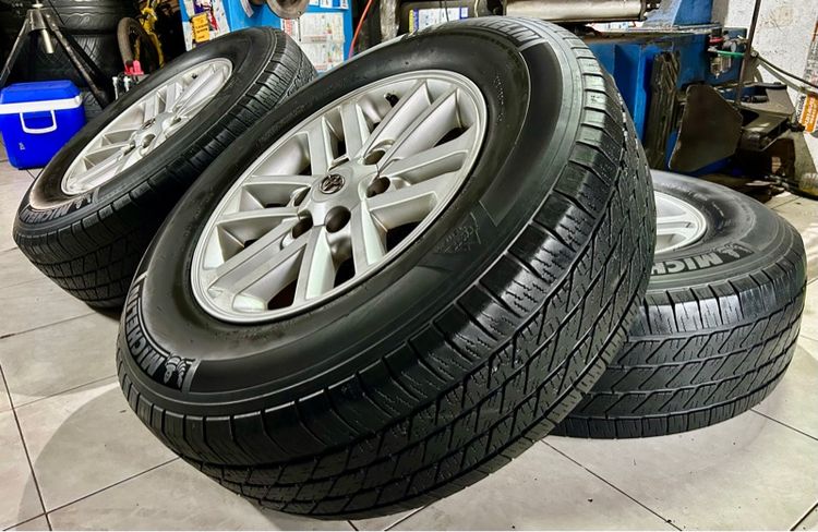 ล้อแม็กTOYOTA FORTUNER ขอบ17 พร้อมยางมิชลีน265 65 17  รูปที่ 7