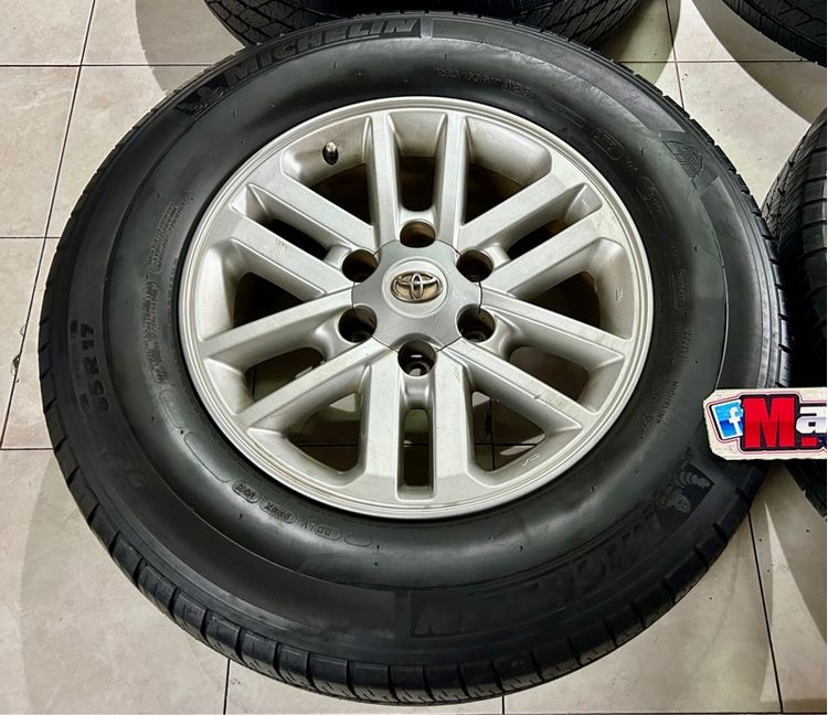 ล้อแม็กTOYOTA FORTUNER ขอบ17 พร้อมยางมิชลีน265 65 17  รูปที่ 5