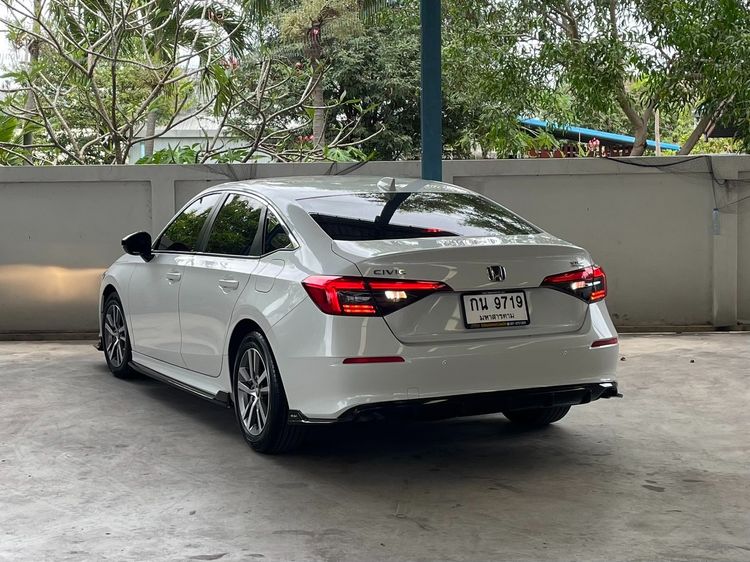 Honda Civic 2024 1.5 Turbo EL+ Sedan เบนซิน ไม่ติดแก๊ส เกียร์อัตโนมัติ ขาว รูปที่ 4