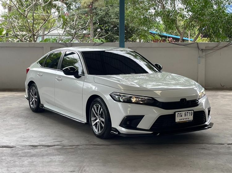Honda Civic 2024 1.5 Turbo EL+ Sedan เบนซิน ไม่ติดแก๊ส เกียร์อัตโนมัติ ขาว รูปที่ 3