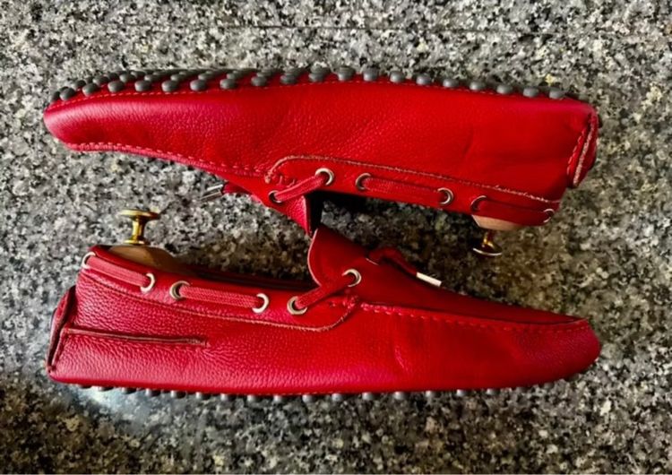 Dior Homme Calfskin Tassel Front Driver Loafers เบอร์42 รูปที่ 3