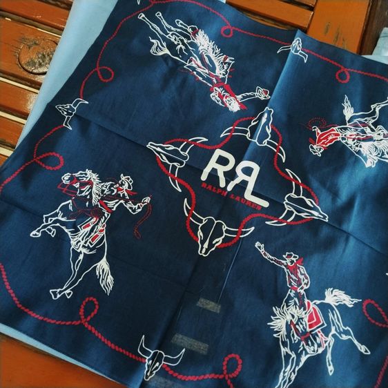 RRL Ralph Lauren Made in Japan Indigo Western Cowboy Bandanna