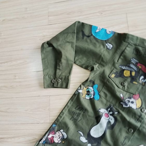 VTG. Shirt OG 507 US ARMY เสื้อแจ็คเก็ตทหาร (Military Jacket)  รูปที่ 10