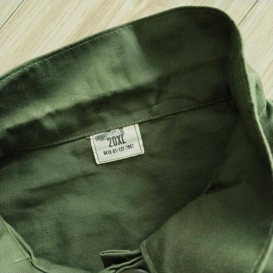 VTG. Shirt OG 507 US ARMY เสื้อแจ็คเก็ตทหาร (Military Jacket)  รูปที่ 8