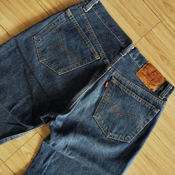 vintage 90s. Levi's 501XX jeans made in the USA 520 501 0000 รูปที่ 3