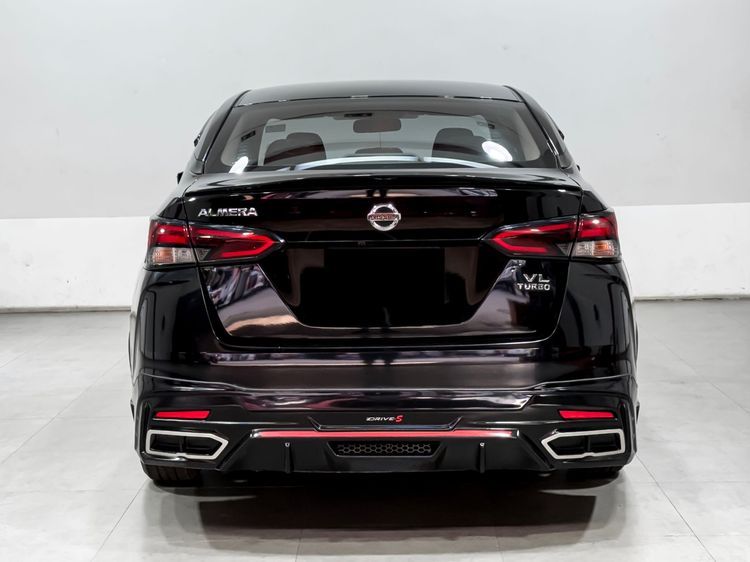 Nissan Almera 2020 1.0 VL Sedan เบนซิน เกียร์อัตโนมัติ ดำ รูปที่ 4