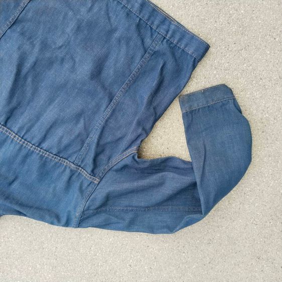 70s ranchcraft dark wash denim jacket JC penney made in usa. รูปที่ 4