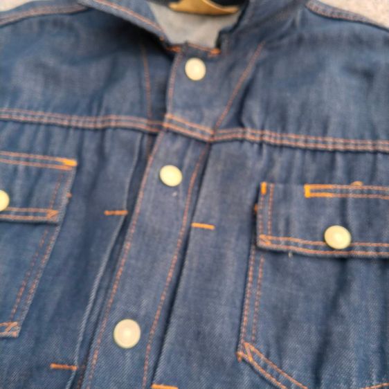 70s ranchcraft dark wash denim jacket JC penney made in usa. รูปที่ 2