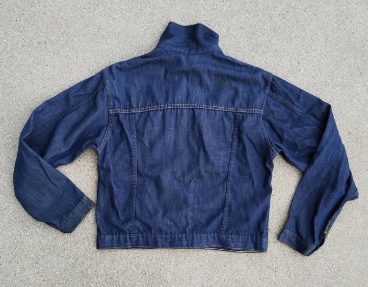 70s ranchcraft dark wash denim jacket JC penney made in usa. รูปที่ 6