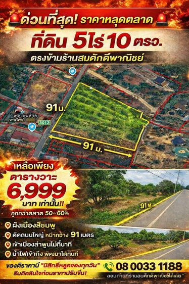 หลุดจองมา ที่ดินริมปิง 5 ไร่ ผังชมพู ราคานี้หาไม่ได้แล้ว   ด่วนที่สุด ที่ดิน 5 ไร่ 10 ตารางวา ใจกลางตำบลริมปิง เมืองลำพูน  ลดแรงแ รูปที่ 3