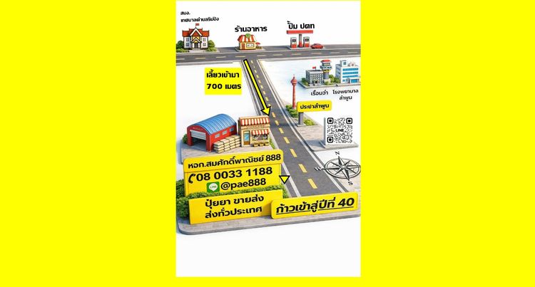 หลุดจองมา ที่ดินริมปิง 5 ไร่ ผังชมพู ราคานี้หาไม่ได้แล้ว   ด่วนที่สุด ที่ดิน 5 ไร่ 10 ตารางวา ใจกลางตำบลริมปิง เมืองลำพูน  ลดแรงแ รูปที่ 4