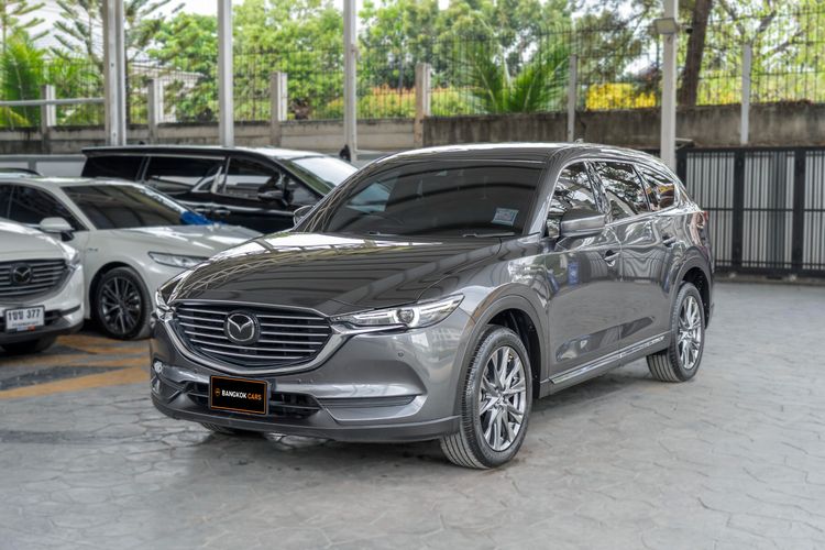 รถ Mazda CX-8 2.5 SP สี เทา