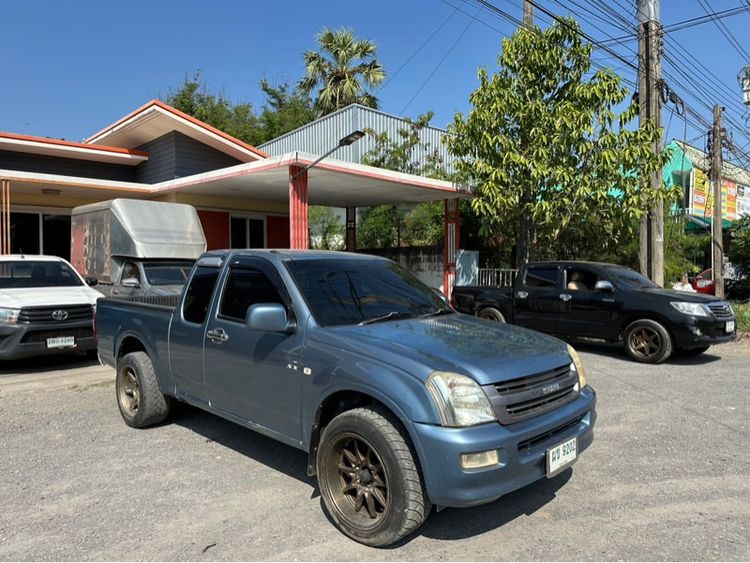Isuzu D-MAX 2004 2.5 SLX Pickup ดีเซล ไม่ติดแก๊ส เกียร์ธรรมดา ฟ้า รูปที่ 2