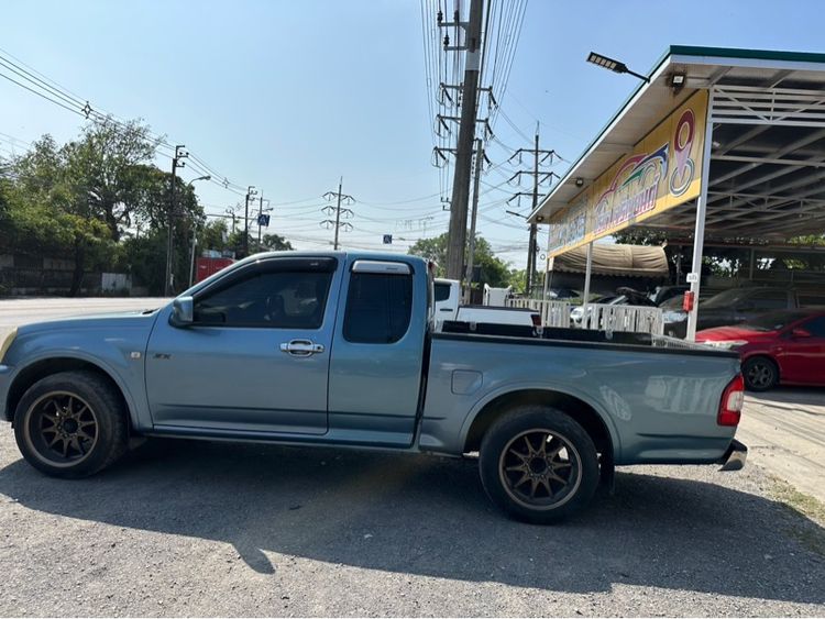 Isuzu D-MAX 2004 2.5 SLX Pickup ดีเซล ไม่ติดแก๊ส เกียร์ธรรมดา ฟ้า รูปที่ 4
