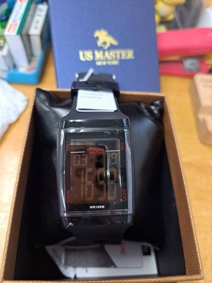 ดำ อื่นๆ นาฬิกาข้อมือ