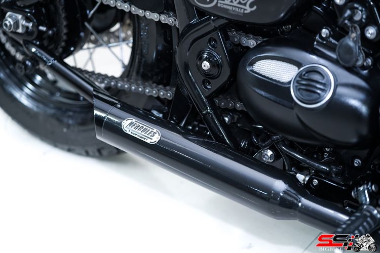 Triumph Bonneville Bobber Black ปี2018 วิ่งน้อย ยางใหม่ รถเซอร์วิสเรียบร้อย ของแต่งหลายรายการ รูปที่ 2