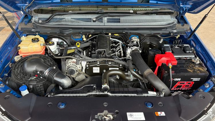 Ford Ranger 2021 2.2 XL Pickup ดีเซล ไม่ติดแก๊ส เกียร์ธรรมดา น้ำเงิน รูปที่ 4