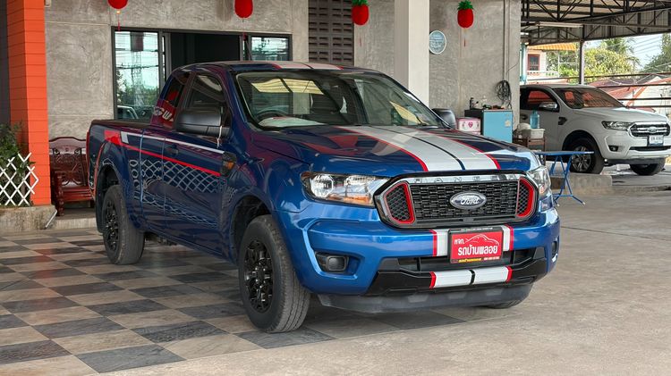 รถ Ford Ranger 2.2 XL สี น้ำเงิน