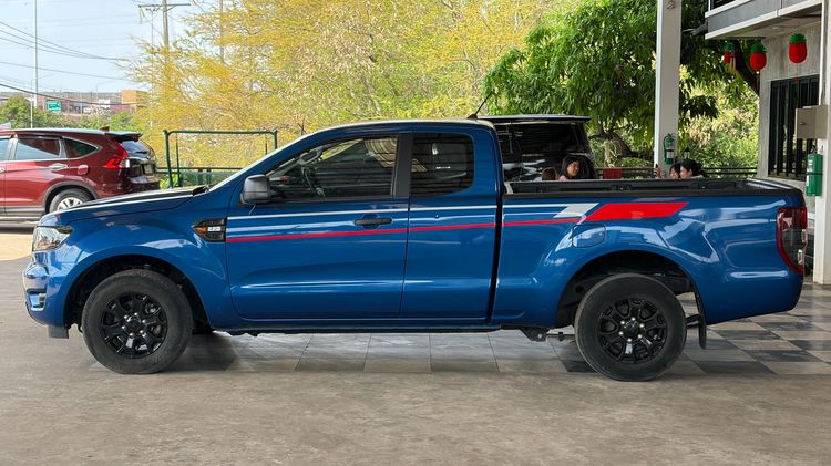 Ford Ranger 2021 2.2 XL Pickup ดีเซล ไม่ติดแก๊ส เกียร์ธรรมดา น้ำเงิน รูปที่ 2