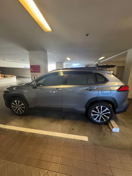 Toyota Corolla Cross 2020 1.8 Hybrid Premium Safety Modellista Utility-car ไฮบริด ไม่ติดแก๊ส เกียร์อัตโนมัติ เทา รูปที่ 4
