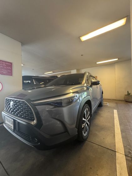 Toyota Corolla Cross 2020 1.8 Hybrid Premium Safety Modellista Utility-car ไฮบริด ไม่ติดแก๊ส เกียร์อัตโนมัติ เทา รูปที่ 2